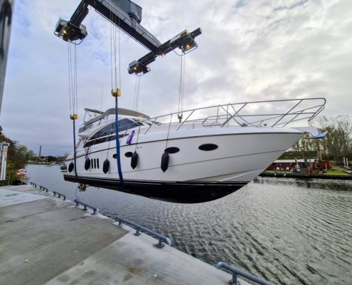 Princess 54 flybridge i stropper